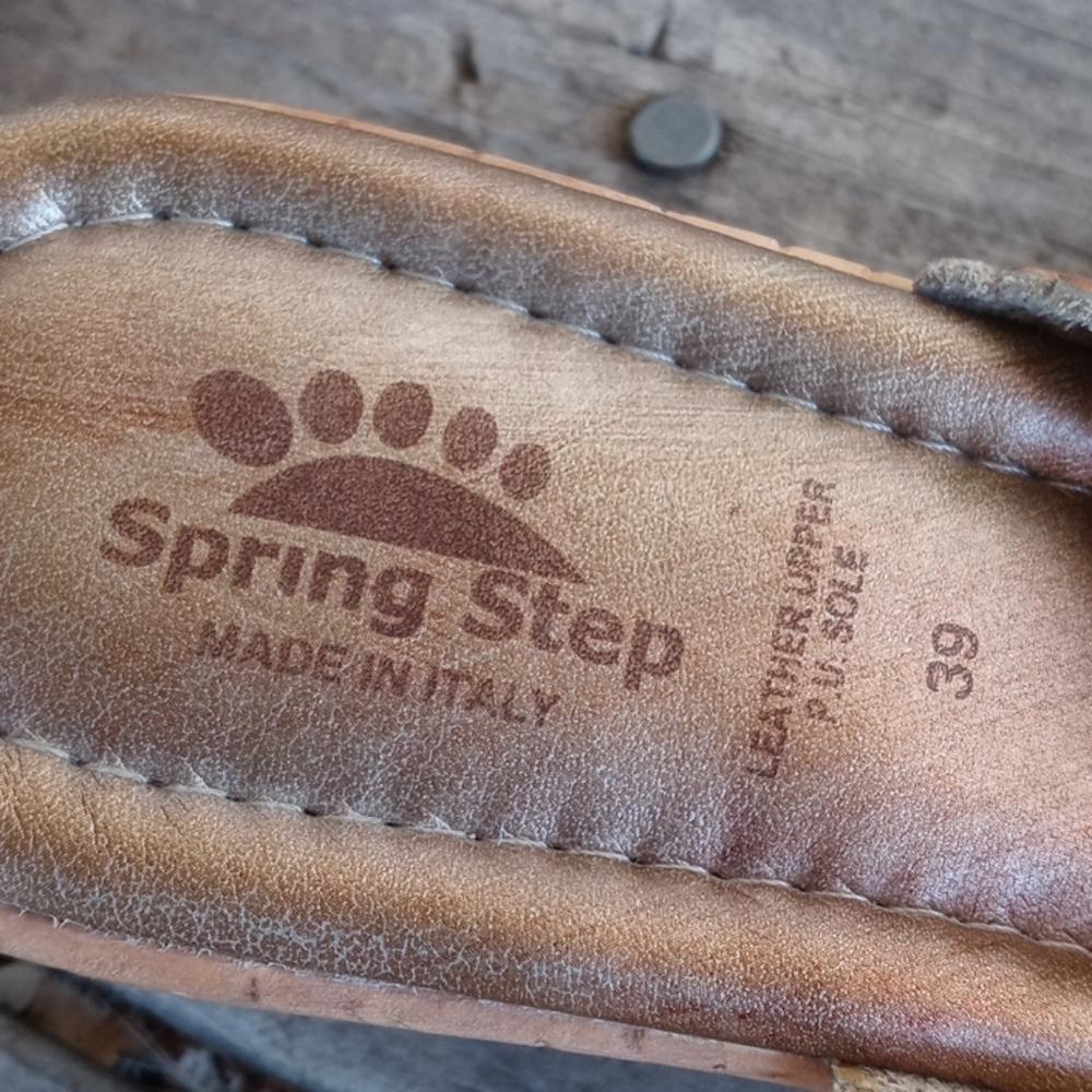 Spring Step Leather Sandals - Picture 4 of 4
